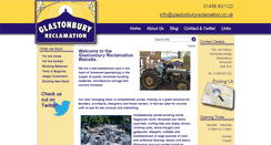 Desktop Screenshot of glastonburyreclamation.co.uk